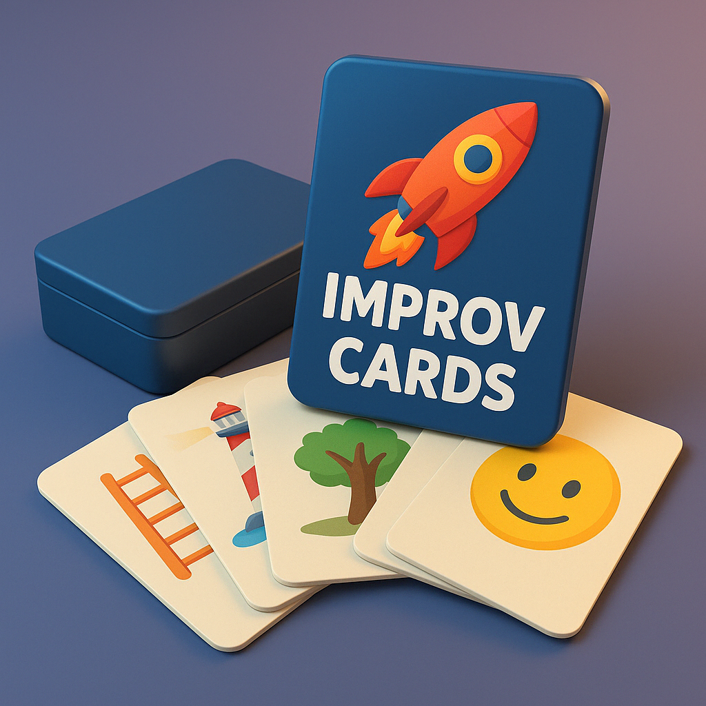 不是卡牌遊戲，是團隊變革的催化劑！Improv Cards 如何點燃創意與連結？