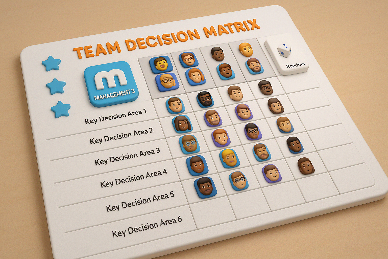 從授權到共識：團隊決策矩陣如何提升自組織效能？