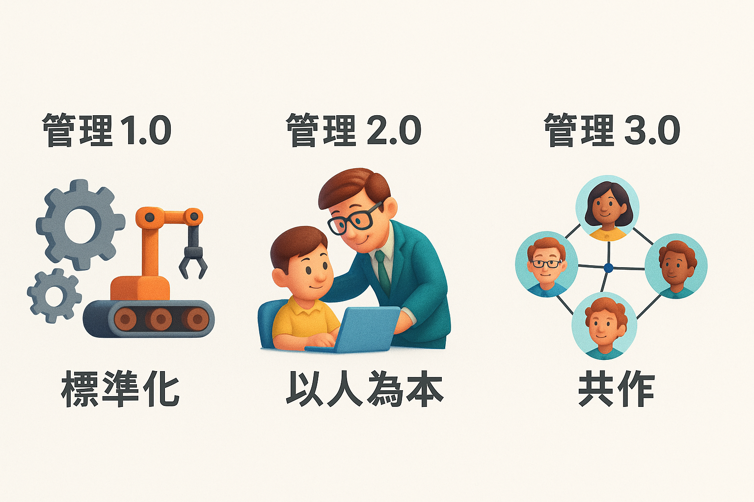 從命令到共創！管理思維大進化3招顛覆你的團隊