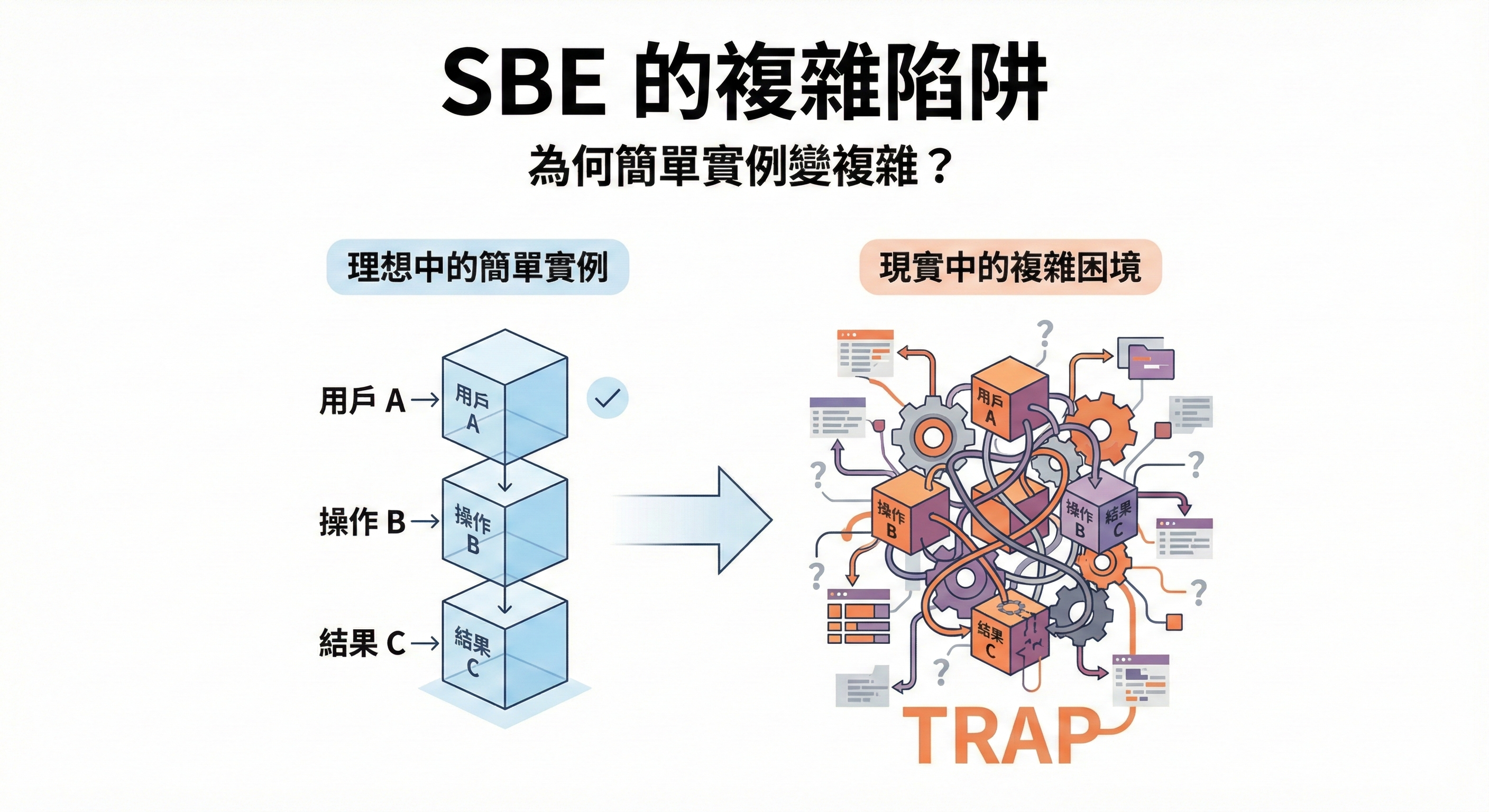 為什麼你的 Example 越寫越複雜？用「高鐵多人分票」一次講清楚 SbE 的正確寫法與常見陷阱